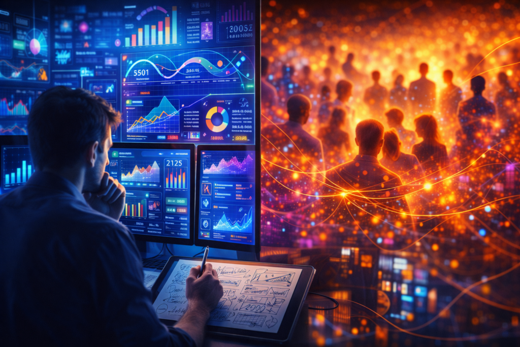 Automatisation étude marché par IA : efficacité vs compréhension profonde. Enjeux stratégiques | digitalspecialiste.com