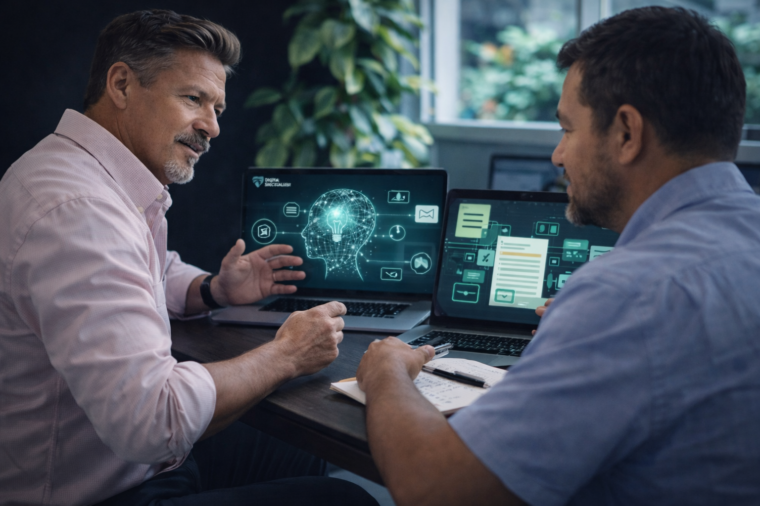 Formation à l’intelligence artificielle pour dirigeant à Tahiti avec accompagnement individuel, usages concrets de l’IA en entreprise, gain de temps, meilleure organisation et environnement de travail IA adapté au quotidien professionnel.