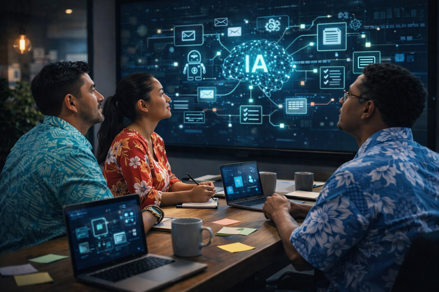 Former une équipe à de nouveaux usages utiles avec l’intelligence artificielle à Tahiti pour adopter l’IA de façon simple, concrète et plus sereine dans le travail quotidien de l’entreprise.